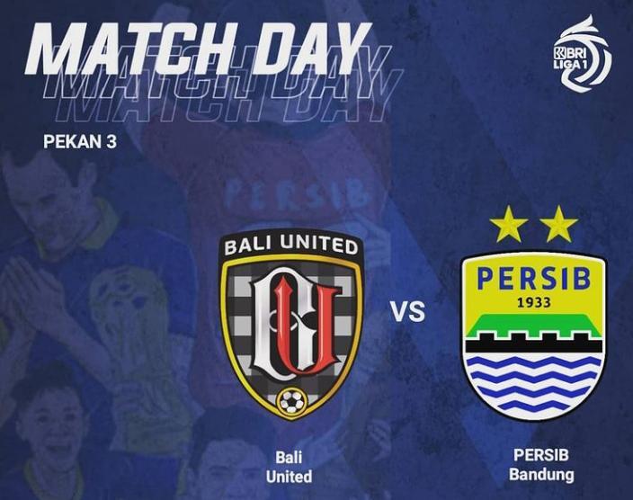 Prediksi Persib Bandung Vs Bali United, Super Big Match